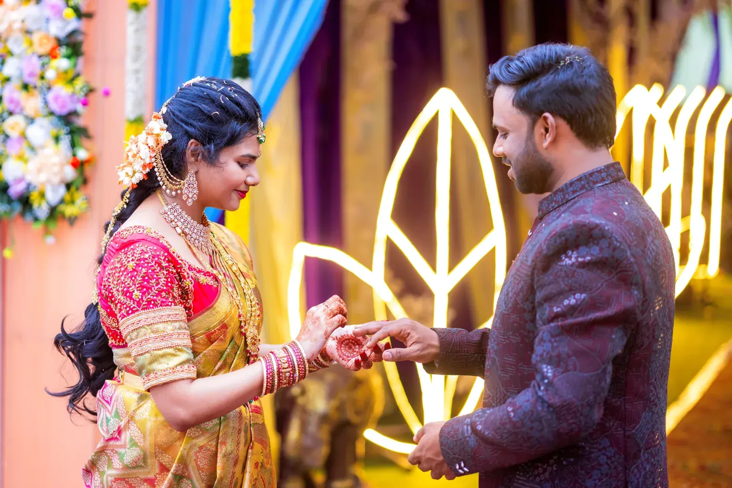 Varsha and Praneeth together