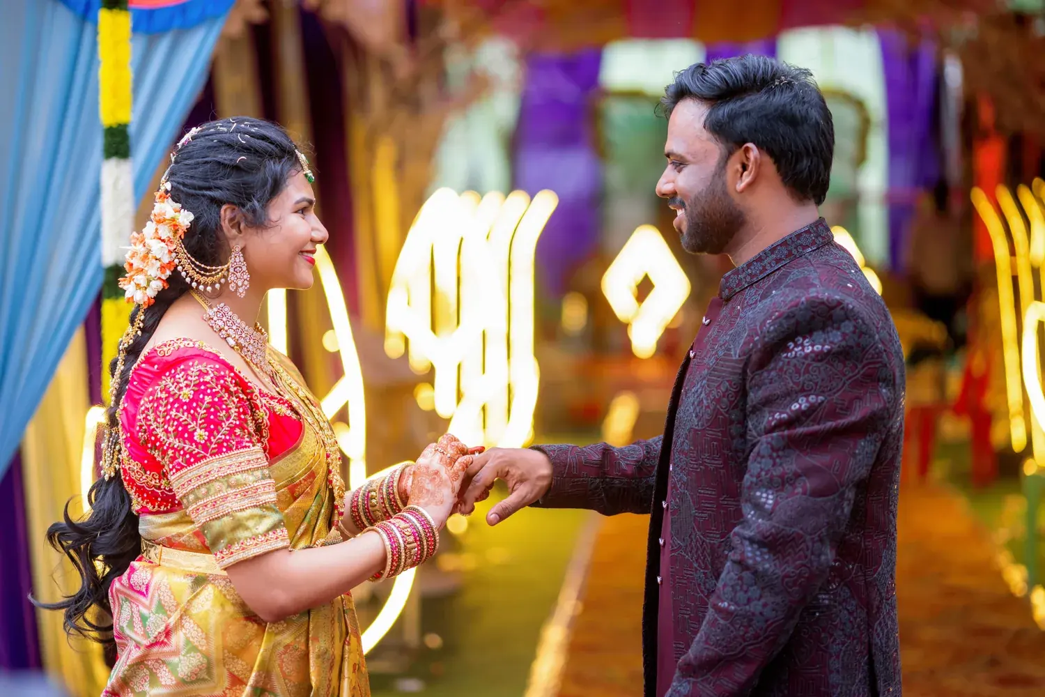 Varsha and Praneeth together