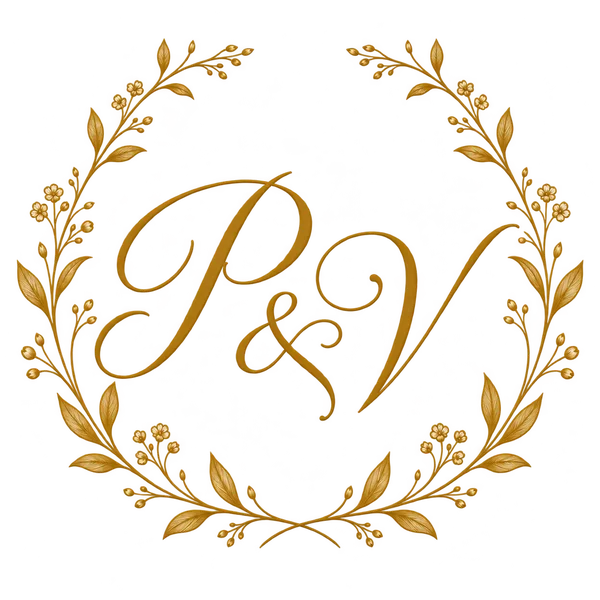 Varsha and Praneeth monogram
